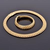 18k Gold Estate Necklace & Bracelet - Sold for $6,400 on 05-18-2024 (Lot 223).jpg